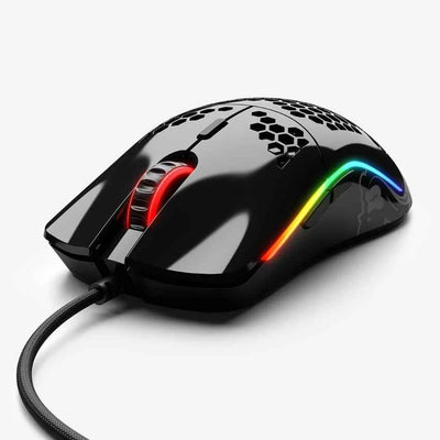 hollow lightweight gaming mouse black mirror